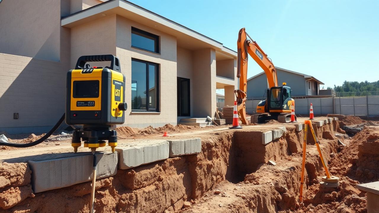 Családi ház alapásás